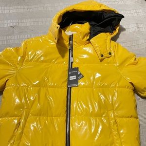Yellow Puff Jacket